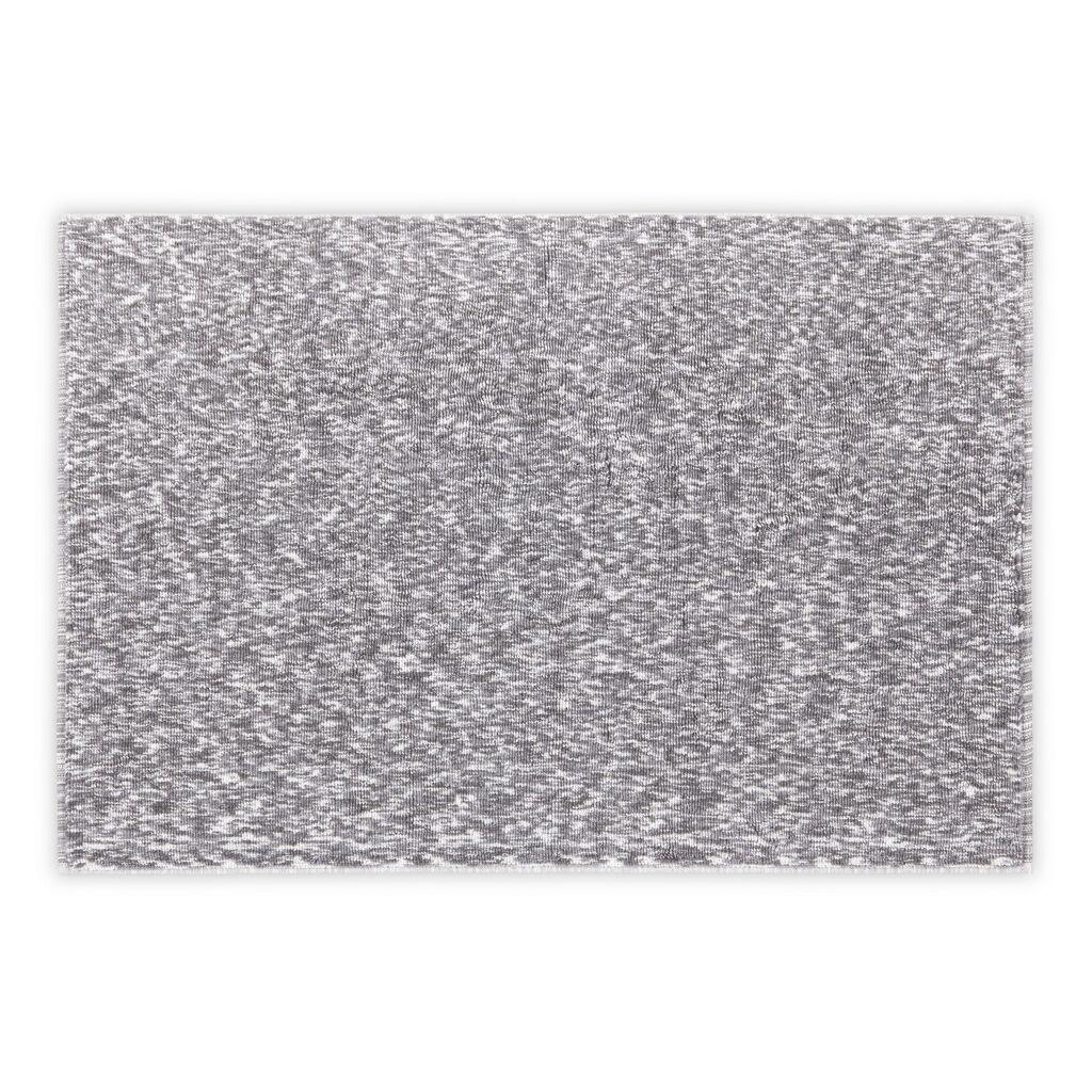 L'essentiel Maison prostirka za kupatilo 60​​x90cm tamno sivo-bijela
