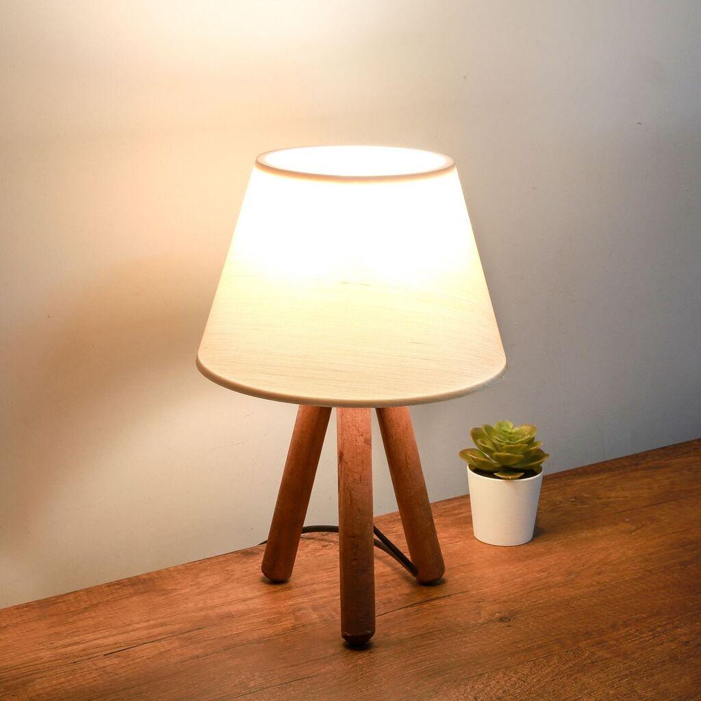 Opviq Stona lampa AYD-3170, Krem