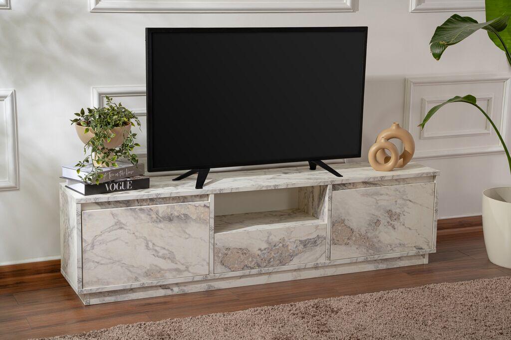 Nordure TV ormarić Vanguard, 160x42x29,5 cm, sivi