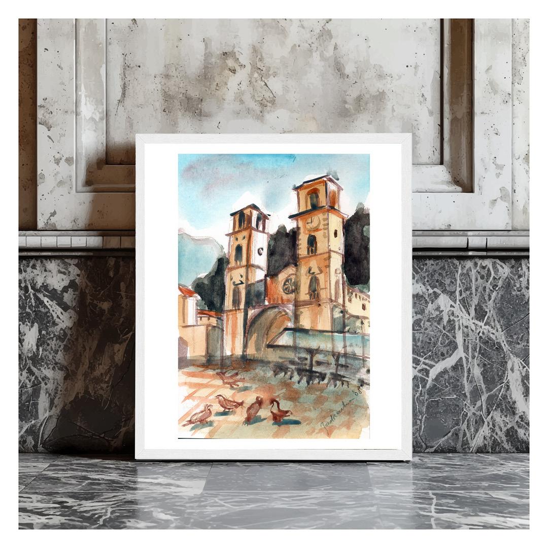 Canvas "Akvareli" Kotor