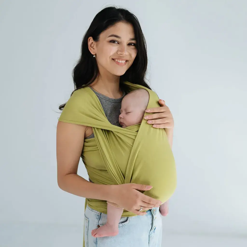 Love & Carry Nosiljka za bebe Baby Wrap Wasabi, Zelena
