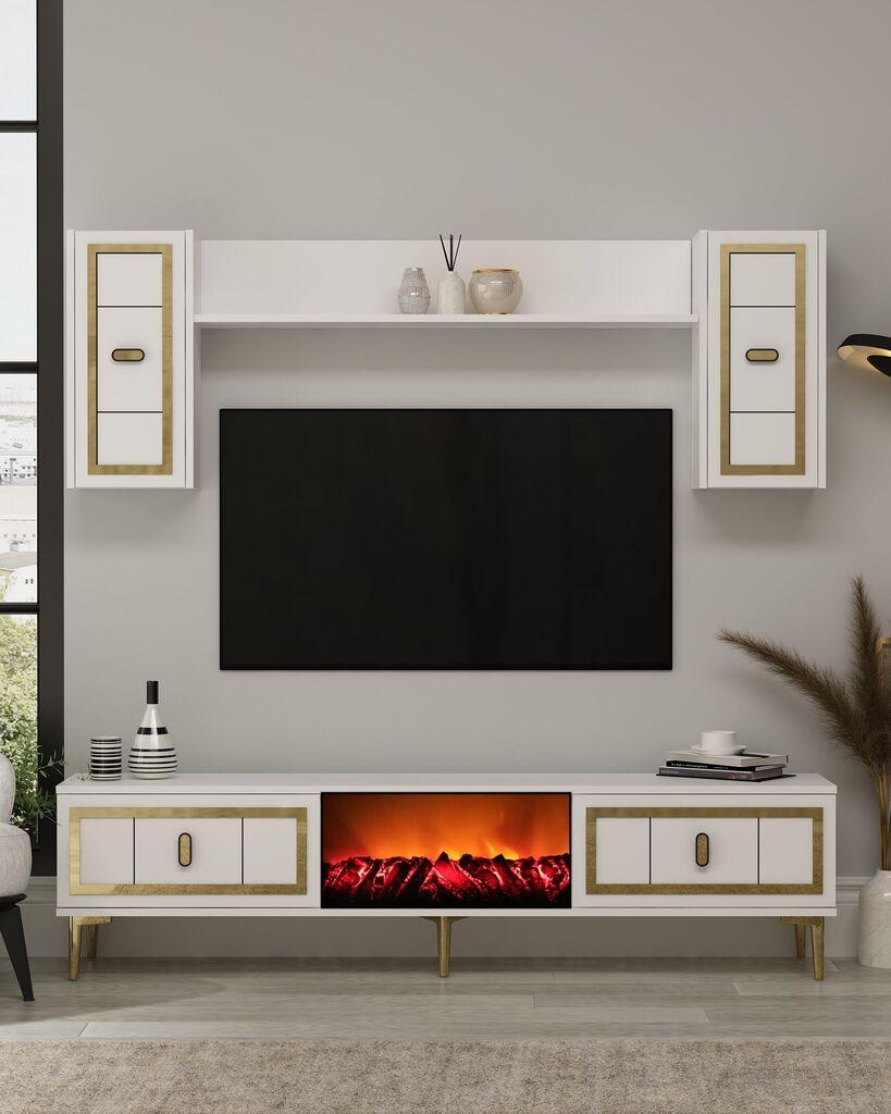 Hanah Home TV stalak, bijeli