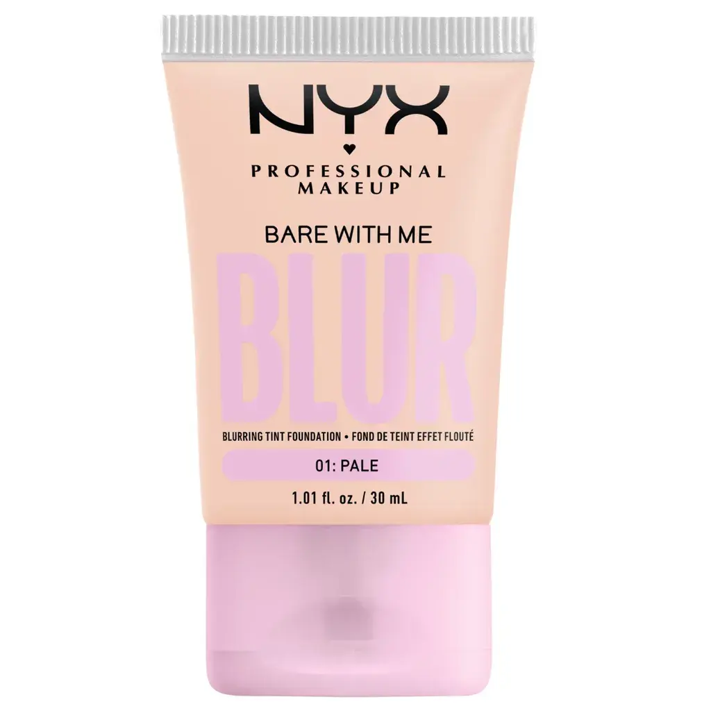 NYX Tečni puder Bare With Me Blur BWMBT Pale 01, 30ml