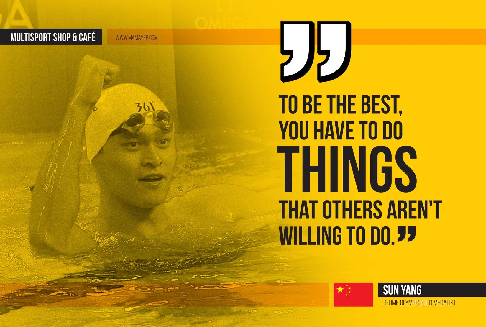 Art Metal Plate - Swim - Sun Yang