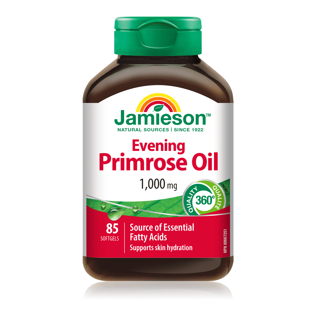 Jamieson EVENING Primrose Oil 1000mg 85 cap.