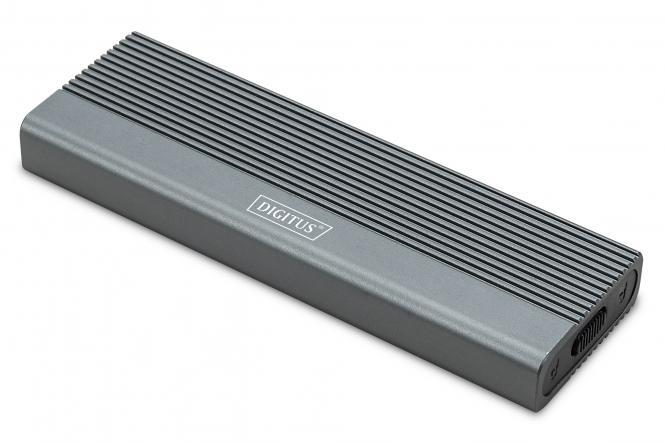 Digitus USB kućište za M.2 hard disk, SSD, external, SATA, 6Gbps, USB 3.1 Gen2, aluminum, toolfree