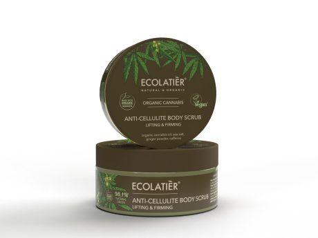 Ecolatier Anti - Cellulite Body Scrub Lifting & Firming - Organic Cannabis 300Gr