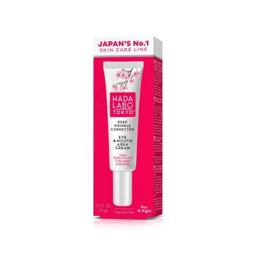 Hada Labo korektor za područje usana i očiju PROTIV BORA, 15 ml