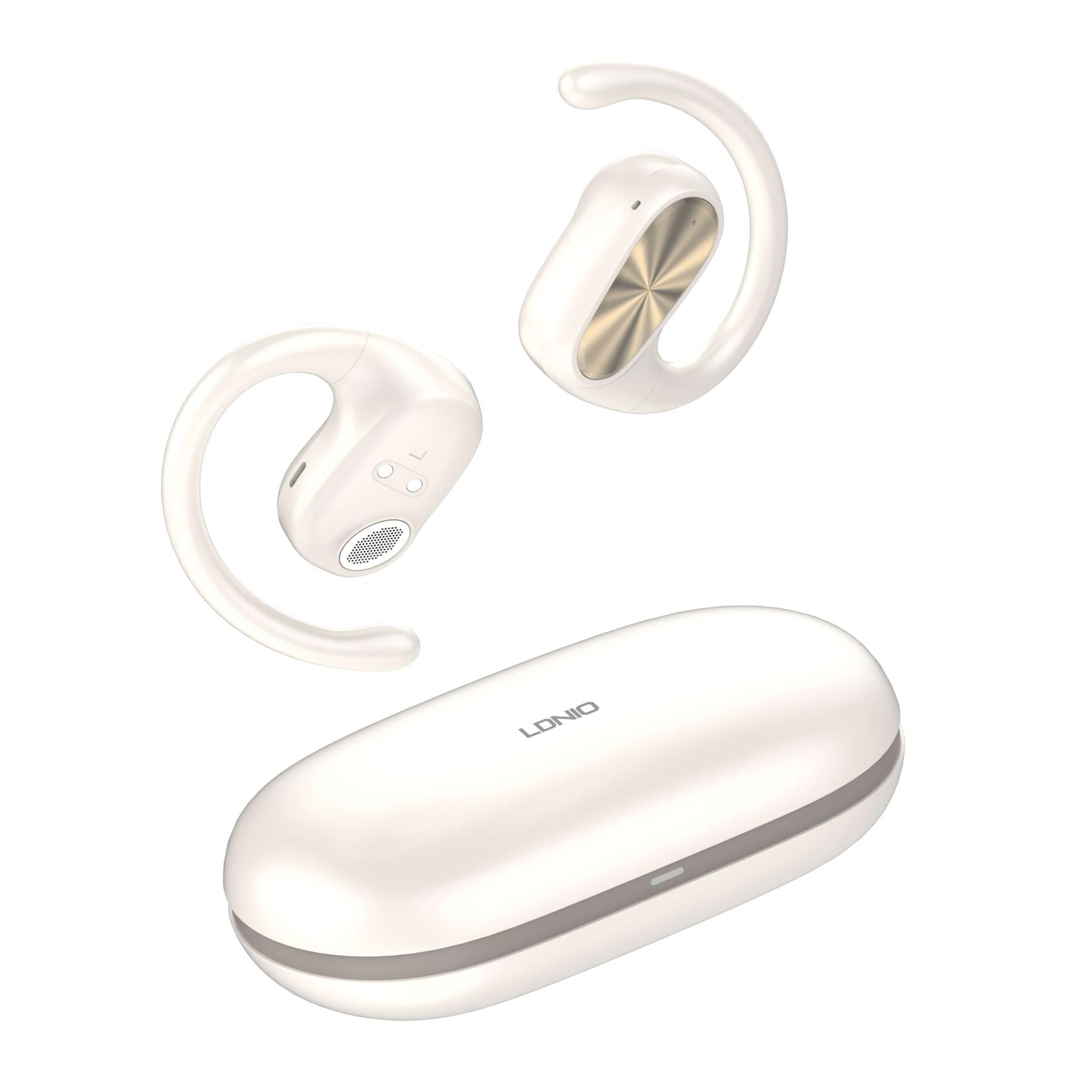 LDNIO Bluetooth slušalice T07, bijele plus GRATIS LDNIO Stoni držač za Mobilni Telefon