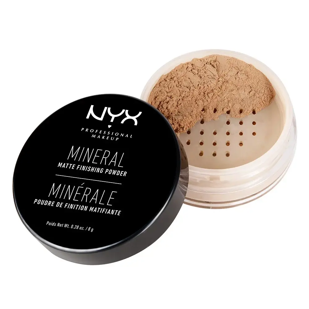 Nyx Završni puder Mineral Finishing Powder Medium/Dark