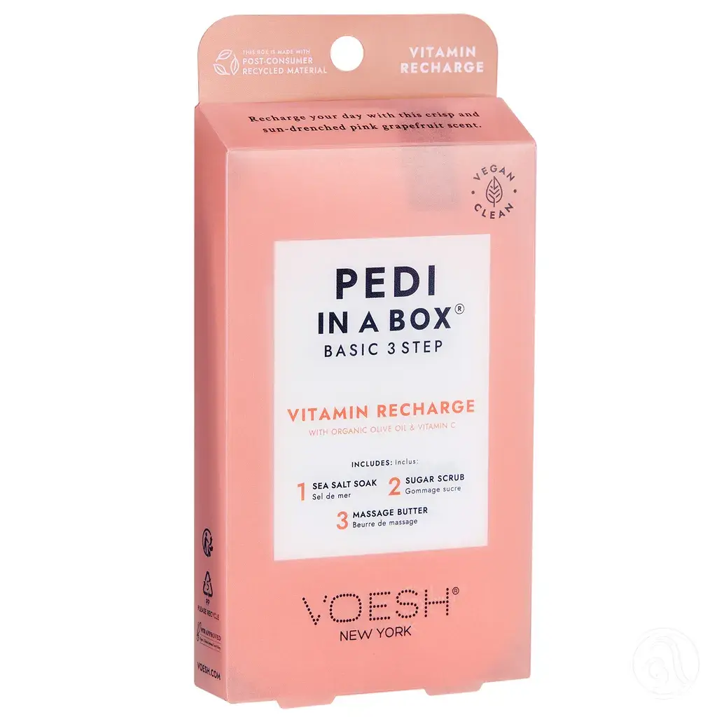 Voesh Pedikir set Vitamin Recharge 3 Step