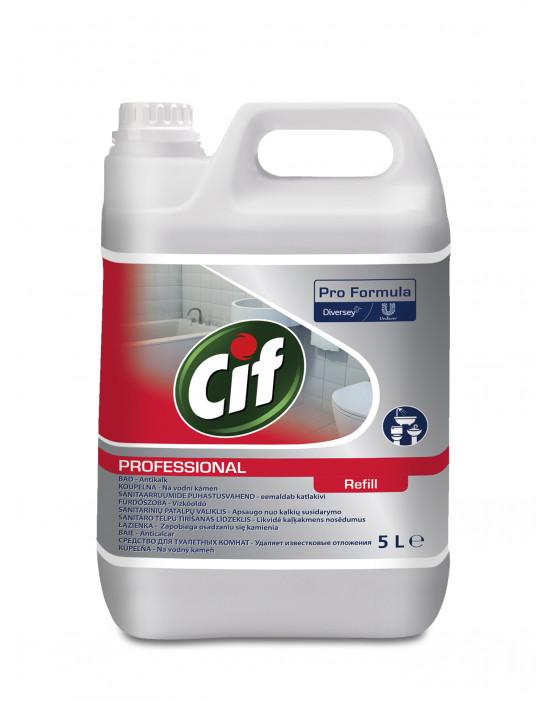 Diversey Cif Proformula Washroom 2In1, Koncentrovano Sredstvo Za Čišćenje Sanitarija, Slavina, Tus Kabina, 5L