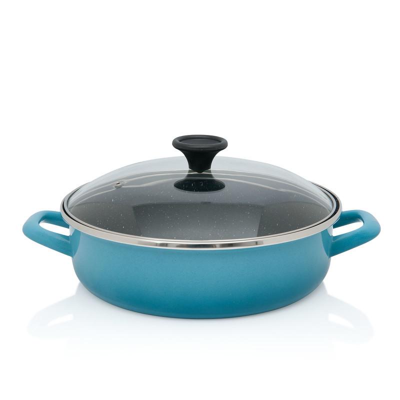 Metalac tartera GRANIT INDUCTION 26cm/4lit, Plava