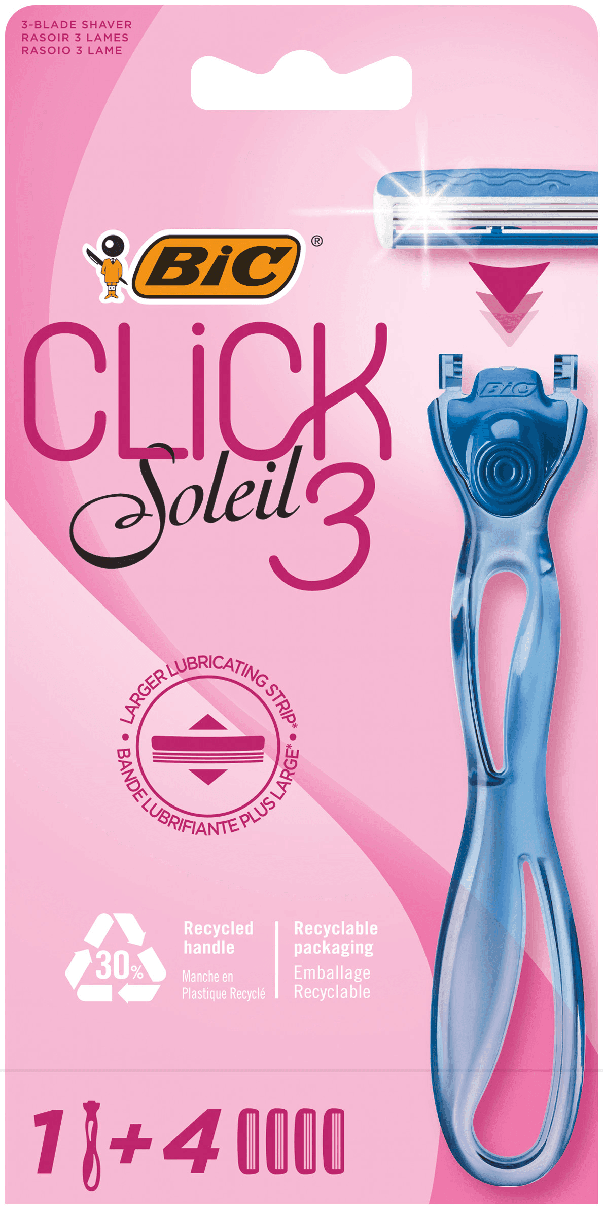 BIC Brijač za žene SH Soleil Click 3
