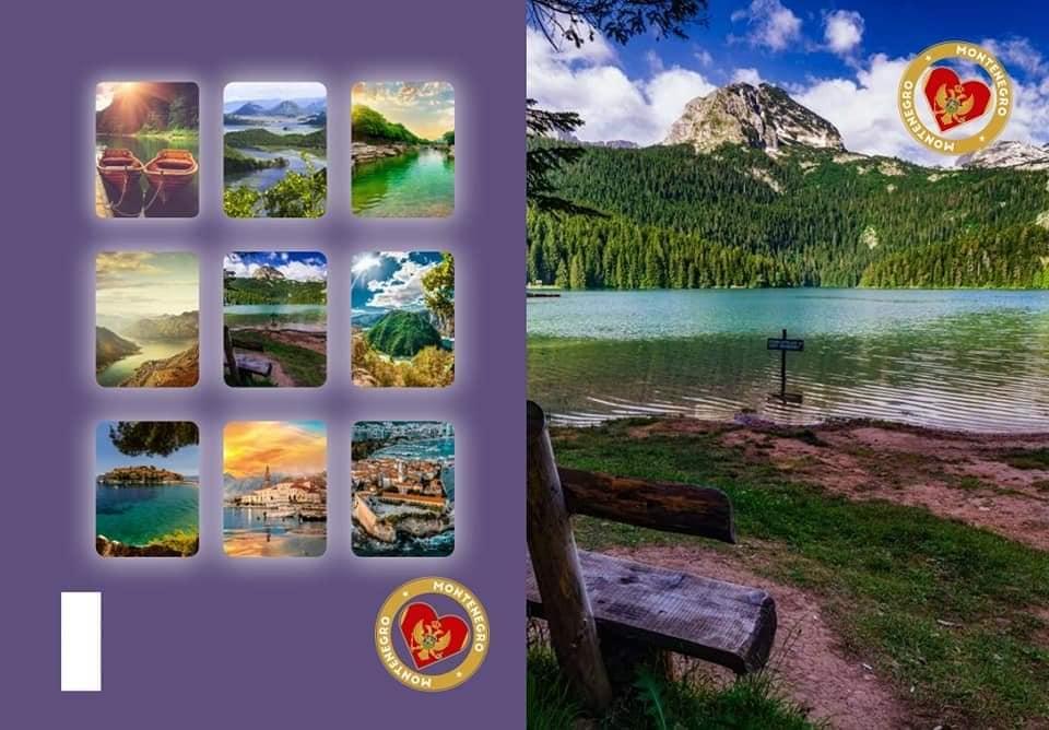 Elisa Print Sveska, Kvadrati, A4, Durmitor Crna Gora, 52 lista