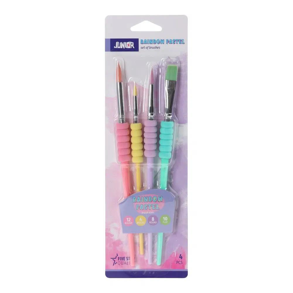 Junior Rainbow pastel, set četkica, Šarene