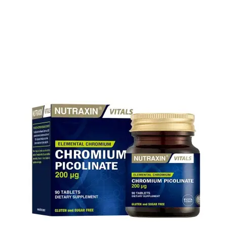 Nutraxin Dodatak ishrani Chromium Picolinate 200Ug, 90 tableta