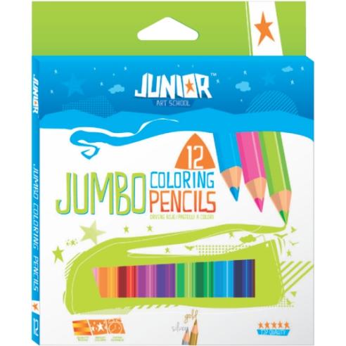 JUNIOR bojice drvene 1/12