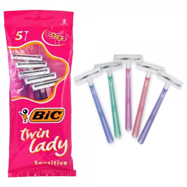 BIC brijači za jednokratnu upotrebu Twin Lady Sensitive Twin 5/1