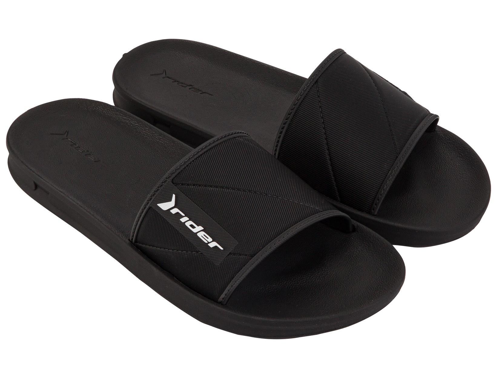 Muške papuče Rider 11578-AR406, Street Slide Ad, crne