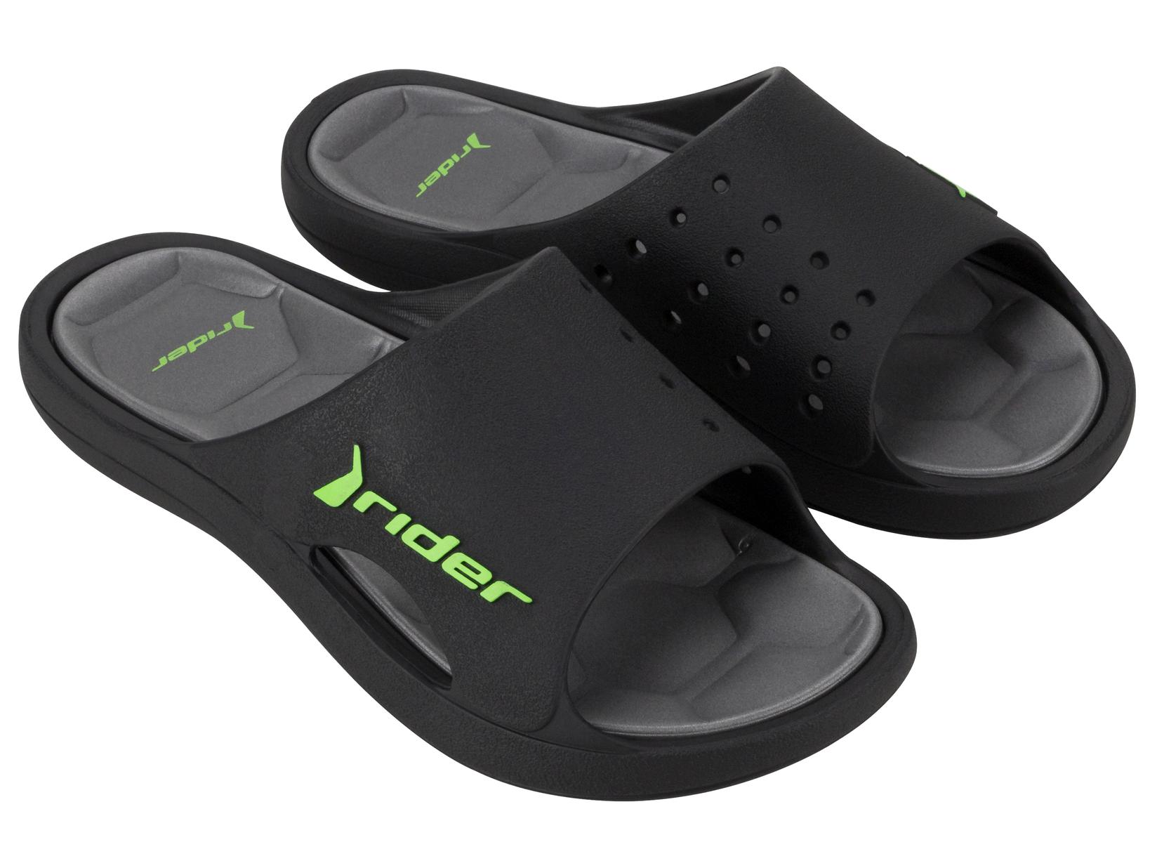 Muške papuče Rider 83632-AZ135, Bay XIV Ad, crne
