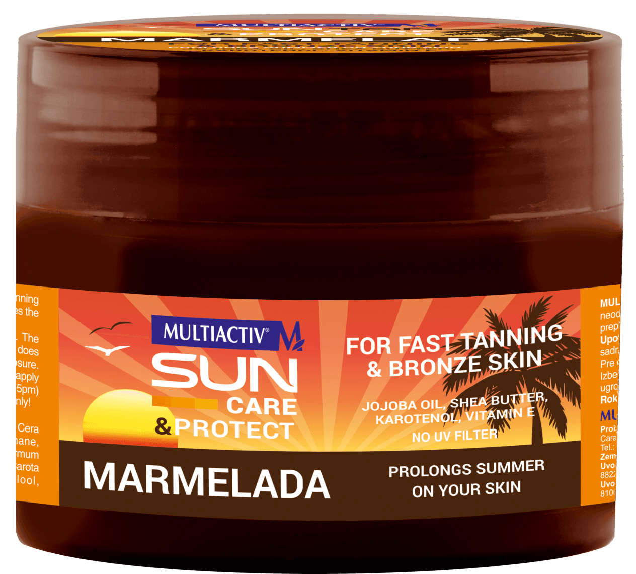 MULTIACTIV Marmelada za brzo tamnjenje Sun Care&Protect Mini 100ml