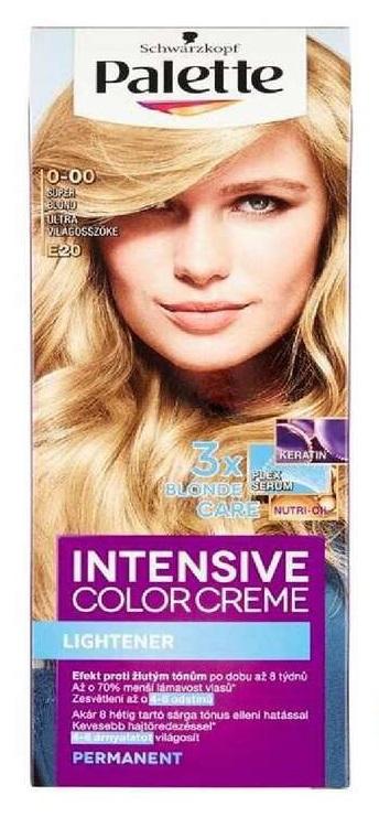 SCHWARZKOPF PALETTE ICC Boja za kosu E20 Super svijetlo plava + besplatna četkica