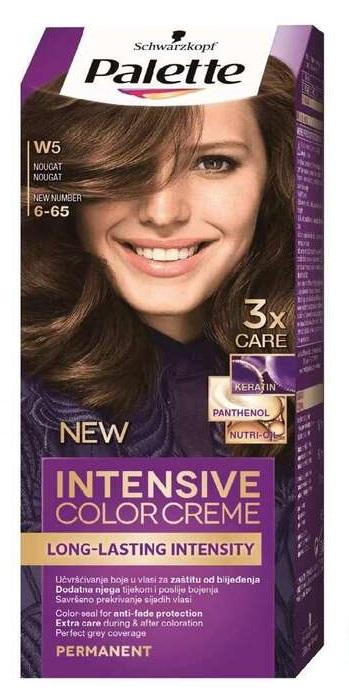 SCHWARZKOPF PALETTE ICC boja za kosu W5 Nougat + besplatna četkica