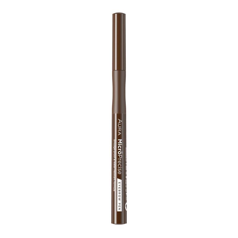 Aura Microprecision marker za obrve, 02 sivo-smeđa