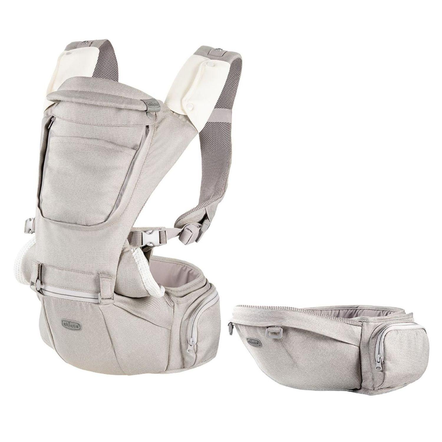 CHICCO klokan nosač Hip Seat Hazelwood, siva