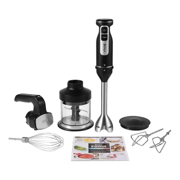 Ninja Foodi 3-u-1 uređaj: ručni blender, mikser i sjeckalica, 850 W, crni